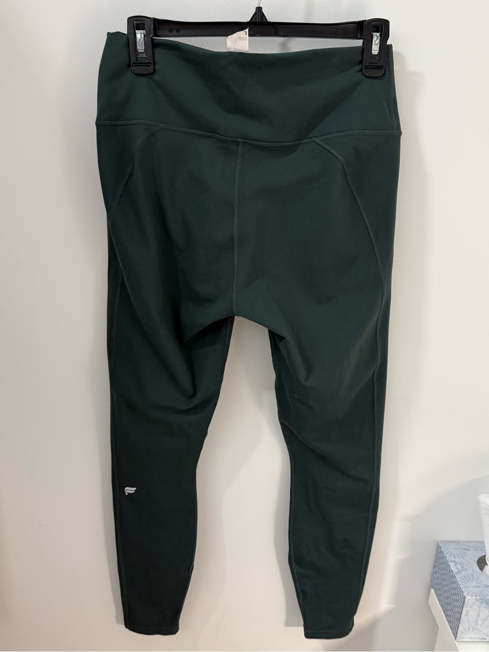 EUC Fabletics powerhold leggings size L forest green - Picture 5 of 5